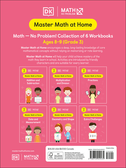 Title details for Math--No Problem! Collection of 6 Workbooks, Grade 3 Ages 8-9 by Math - No Problem! - Available